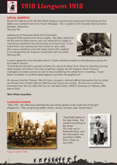 Llangwm: A Village at War Exhibition 1918-1